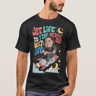Jet Life till Next Life Rapper Sneaker Gangster T Shirt