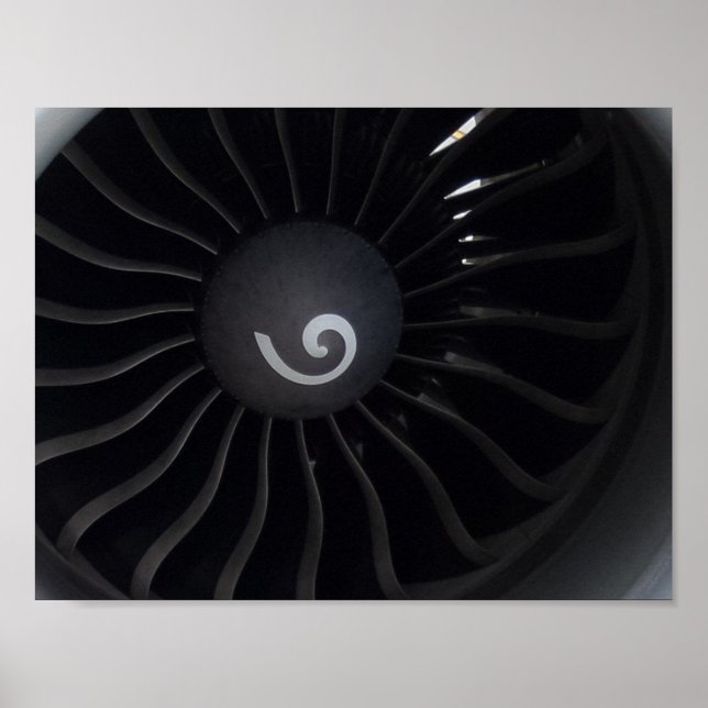 Jet-motor Poster (Framsidan)