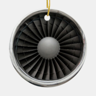 Jet-motor Turbin Fläkt Julgransprydnad Keramik