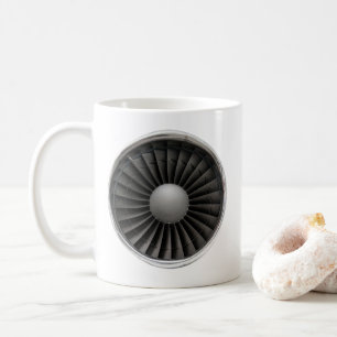 Jet-motor Turbin Fläkt Kaffemugg