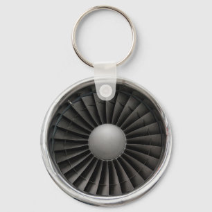 Jet-motor Turbin Fläkt Nyckelring
