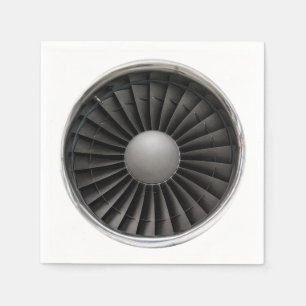 Jet-motor Turbin Fläkt Pappersservett