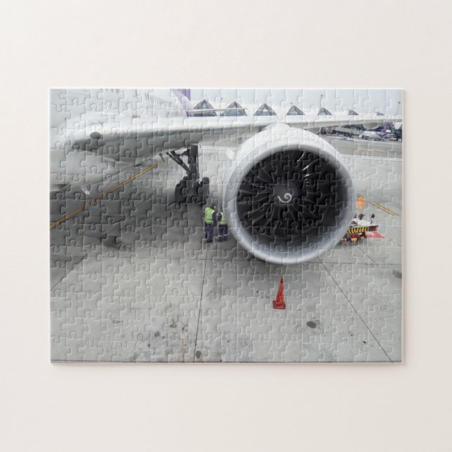 Jet-motorns fotopussel med Gift box (Horisontell)