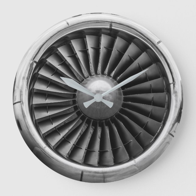 Jet-motorturbin Stor Klocka (Framsida)