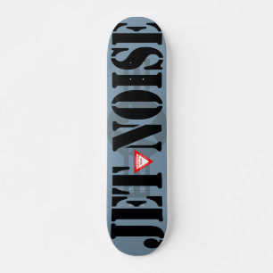JET NOISE Grått Skateboard Bräda 20 Cm