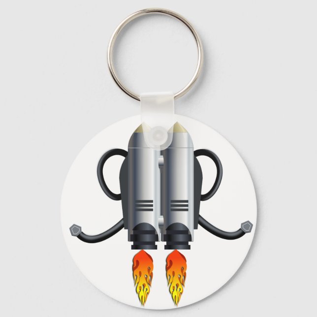 Jet Pack Nyckelring (Framsida)