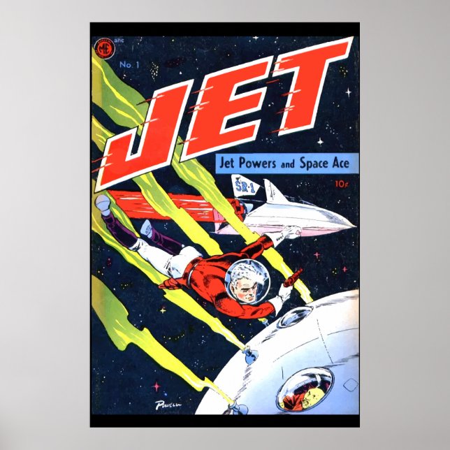 Jet Powers #1 Poster (Framsidan)