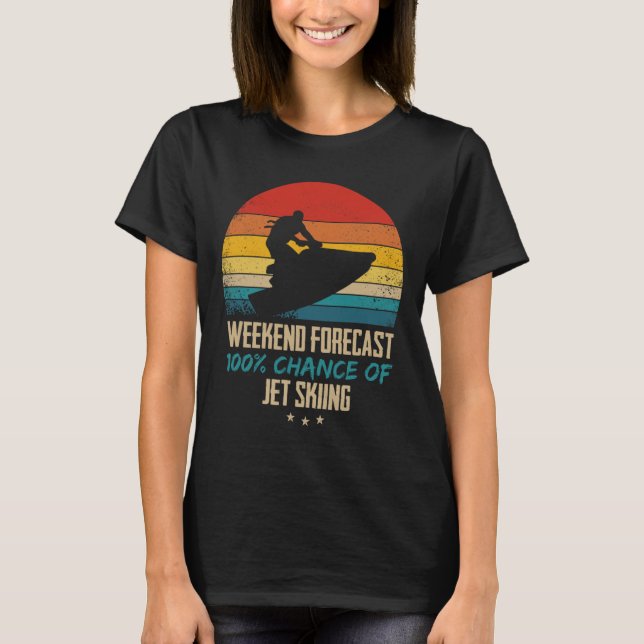 Jet Ski - Funny Jetski T Shirt (Framsida)