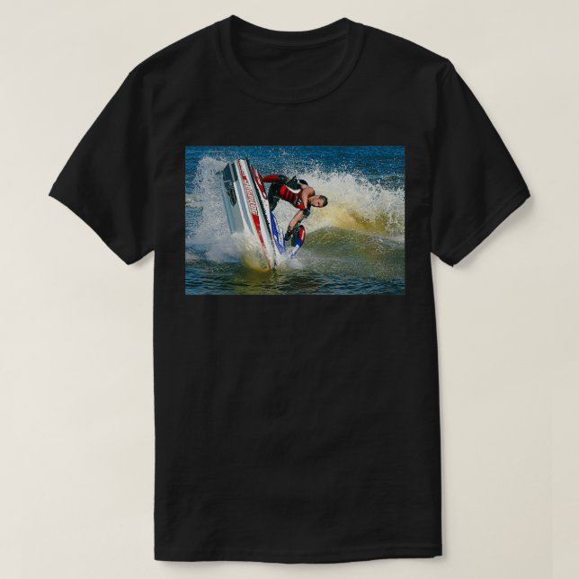 Jet Ski går under T Shirt (Design framsida)