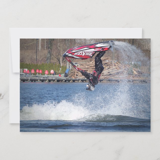 Jet Ski - inbjudan (Framsida)