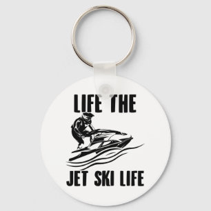 Jet Ski Jet Ski-körkort sommarbåtsgåvor Jet Nyckelring