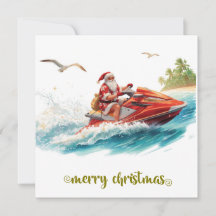 Jet Ski julhelg med tomte