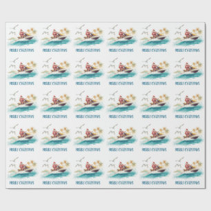 Jet Ski julhelg med tomte Presentpapper