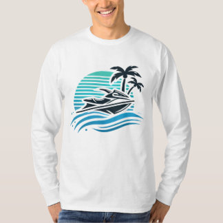 Jet ski logo t shirt