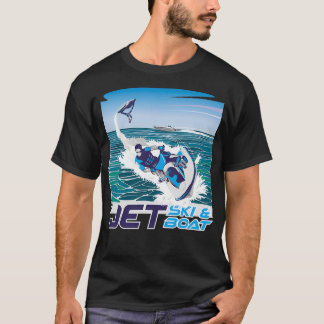 Jet Ski och Jet Boat T Shirt