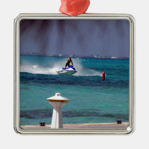 Jet Ski Paradise Julgransprydnad Metall