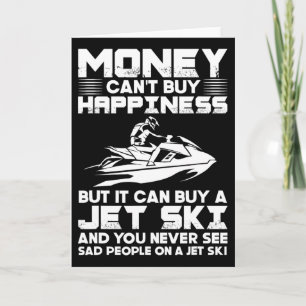 Jet Ski Pengar Kan Inte Köpa Lycka Men Det Kan Köp Kort