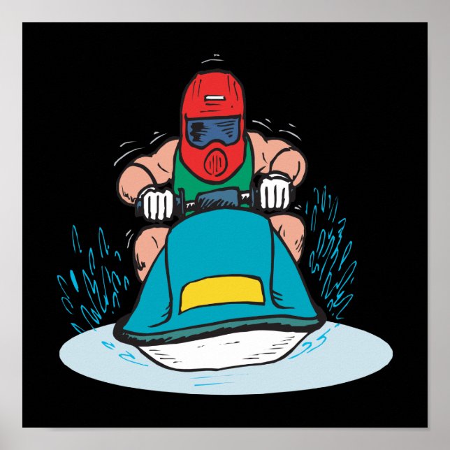 Jet Ski Poster (Framsidan)