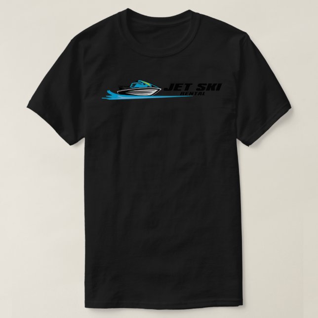 Jet Ski Rental T Shirt (Design framsida)