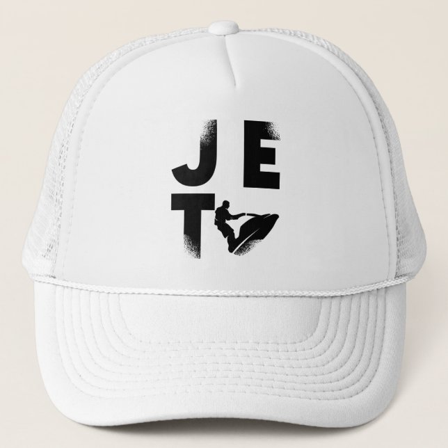 Jet Ski Rider Vatten sport Jetski Jet Skiing Keps (Framsida)