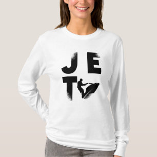Jet Ski Rider Vatten sport Jetski Jet Skiing T Shirt