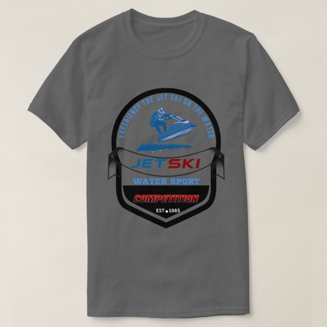 Jet Ski T Shirt (Design framsida)