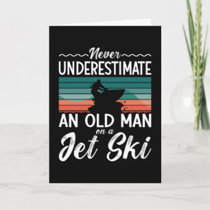 Jet Ski underskattar aldrig ett gammalt Jet-skiing Kort
