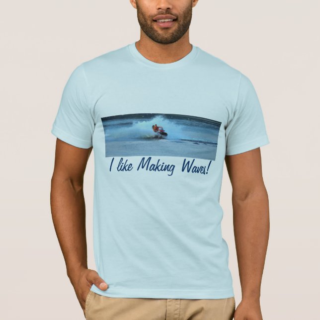 Jet Ski Utomhusvattensport Rolig tröja (Framsida)