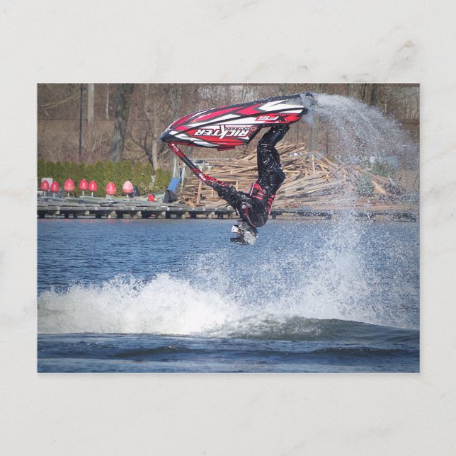 Jet Ski - vykort (Framsida)