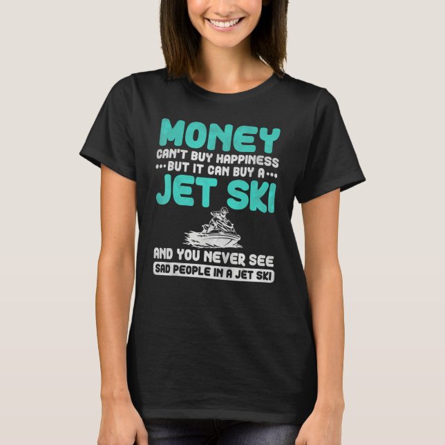 Jet Ski Water Sport Watercraft Rider Jet Skiing T Shirt (Framsida)