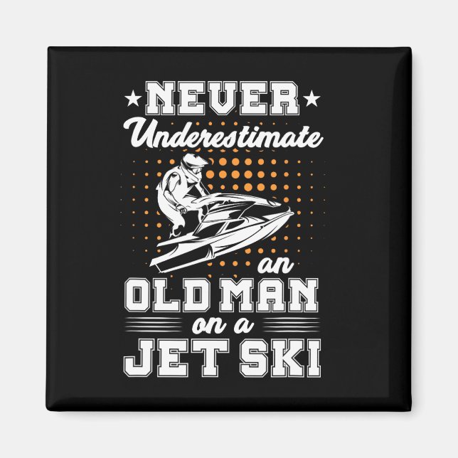 Jet skidar aldrig underskatta en gammal man på Jet Magnet (Framsidan)