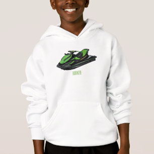 Jet skidillustration av tecknaden t shirt