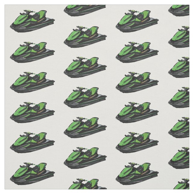 Jet skidillustration av tecknaden tyg (Provkarta)