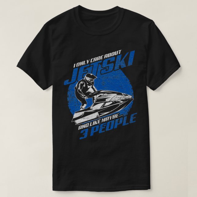 Jet skidintresse t shirt (Design framsida)