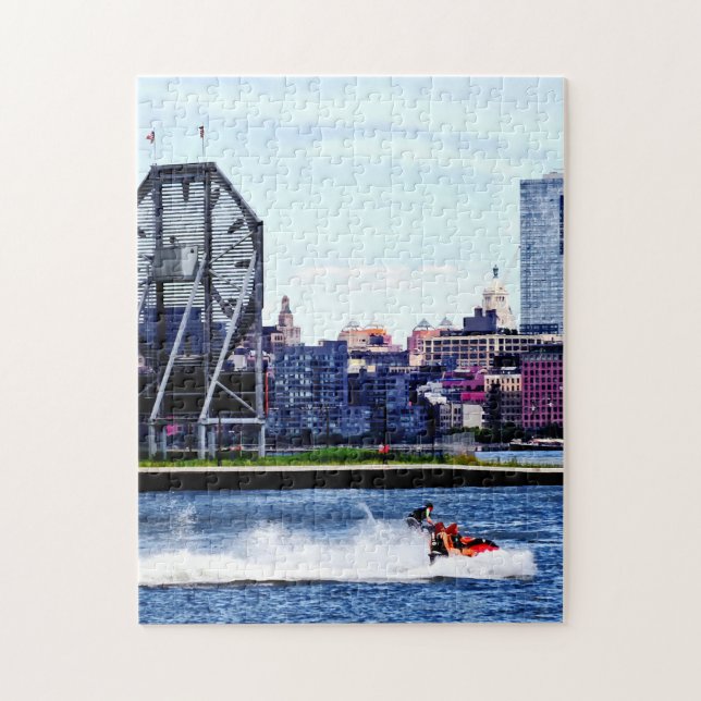 Jet Skiing by Colgate Clock Pussel (Vertikal)