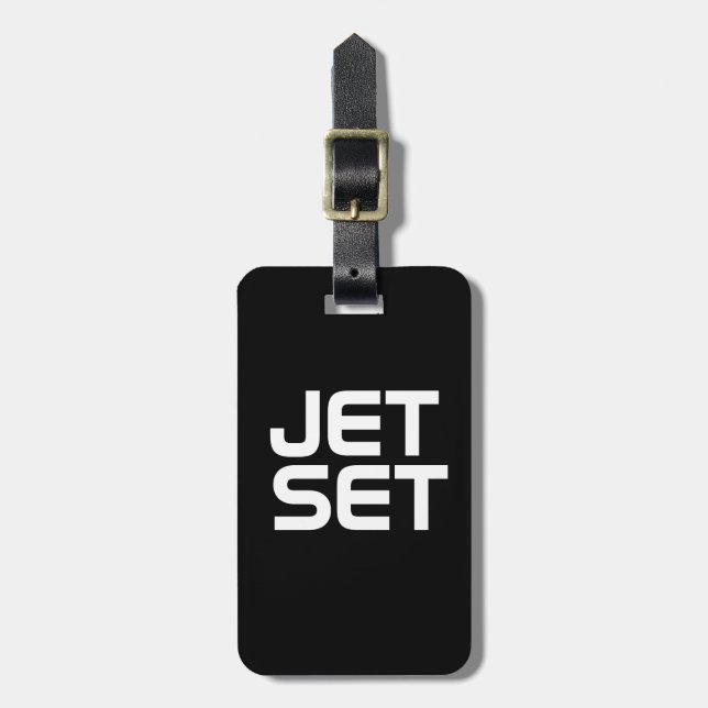 Jet-uppsättning Bagagebricka (Vertikal Framsida)