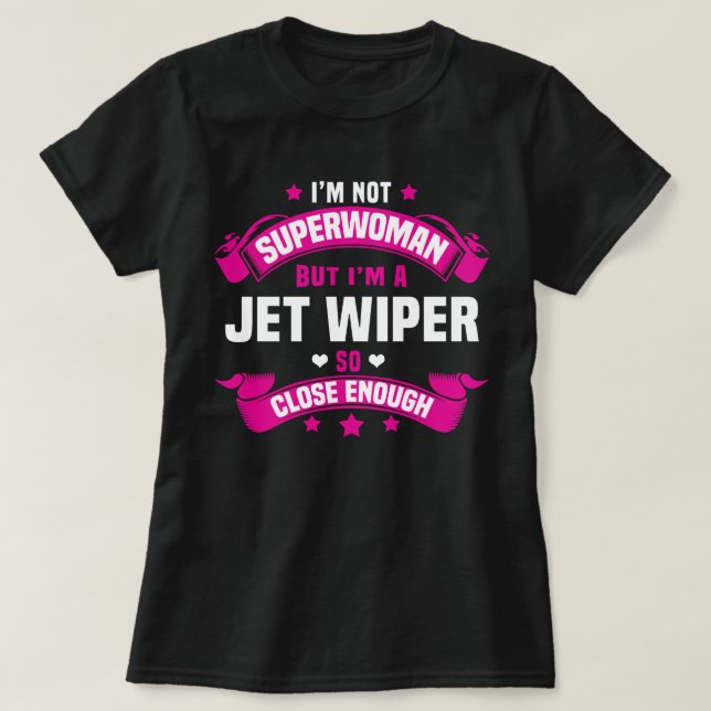 Jet Wiper T Shirt (Design framsida)