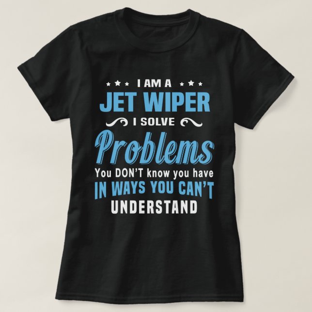 Jet Wiper T Shirt (Design framsida)