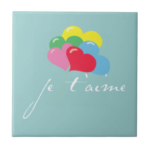 Je'taime (I kärlek du) Kakelplatta
