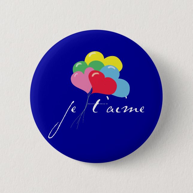 Je'taime (I kärlek du) Knapp (Framsida)