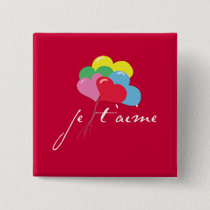 Je'taime (I kärlek du) Knapp