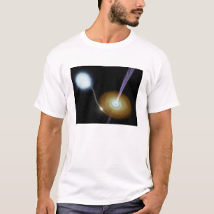 Jetar av materiellt skjuta ut tee shirt