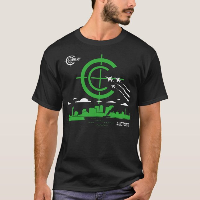 Jetar går utslagsplatsen t-shirt (Framsida)