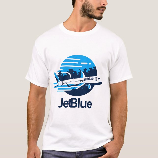Jetblue Airbus T Shirt (Framsida)