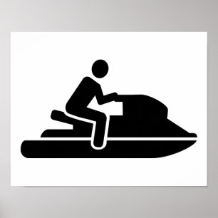 Jeten skidar chauffören poster