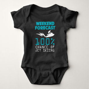 Jeten skidar gåvan - helg för semesterresastrand t shirt