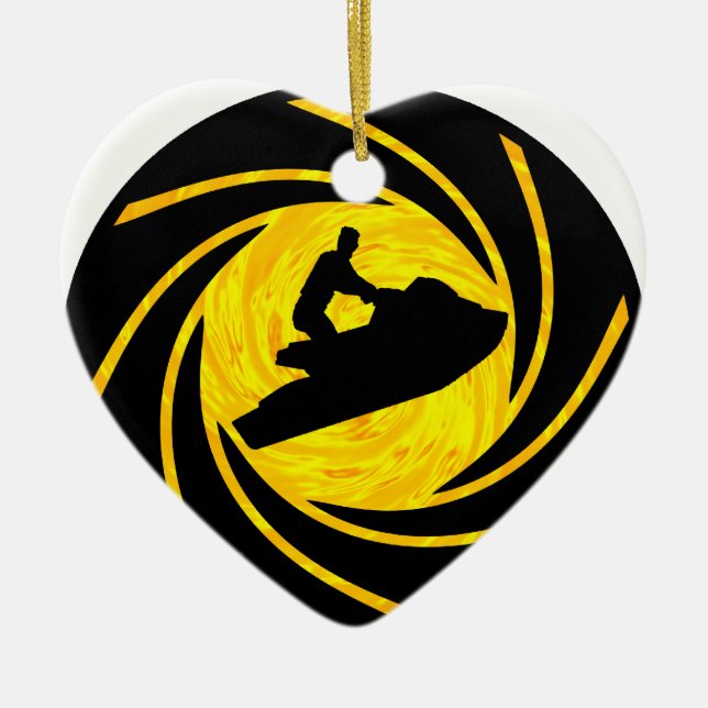 JETEN SKIDAR SOLENOID JULGRANSPRYDNAD KERAMIK (Framsidan)