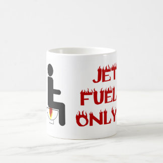 Jeten tankar endast muggen kaffemugg