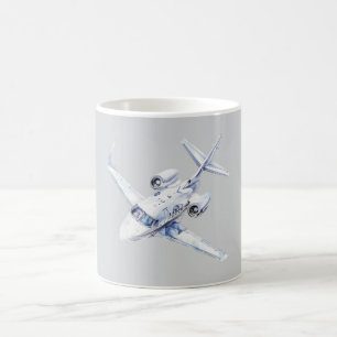 Jetflygplan Kaffemugg