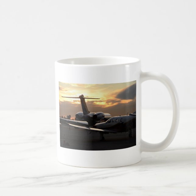 Jetflygplan Kaffemugg (Höger)